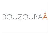 Site internet de Ahmad Bouzoubaa designer.