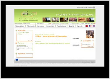Conception et realisation du site web -backoffice et front office- de CTIBA 