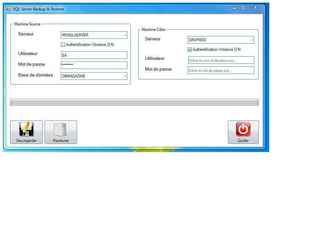 Outil de Sauvagarde Et Restauration de Bases SQLServer