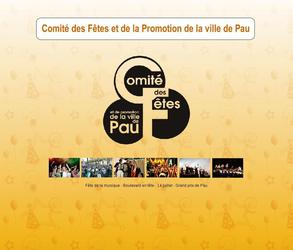 Site internet comits des fetes pau