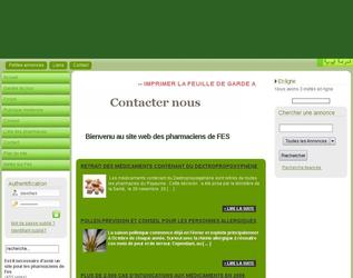 Site Web Pharmacies de gardes,forum,petite annonces
