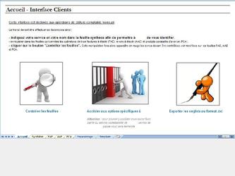 Compatible Excel 2003 et 2007.  Interface de gestion des critures comptables de clture mensuelles.  Interface ayant ncessit 12 jours environs pour 600 lignes de code VBA.